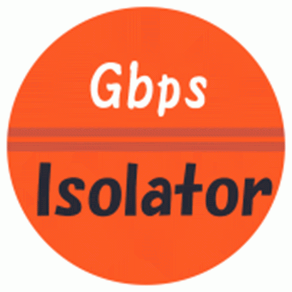 Gbps Isolator logo