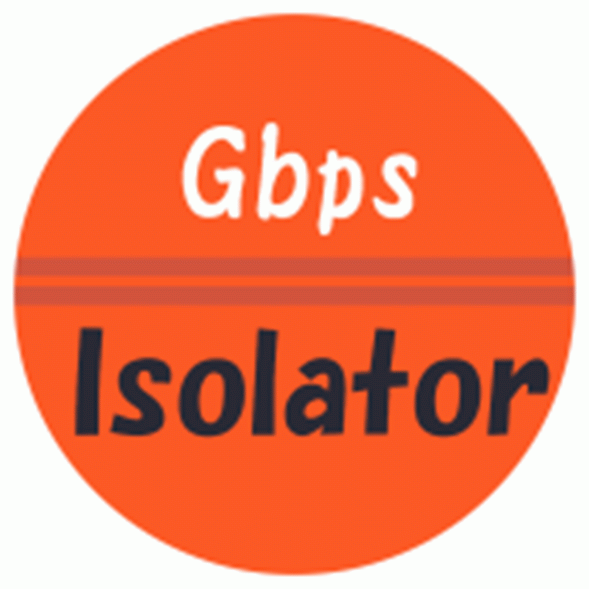 Gbps Isolator Logo